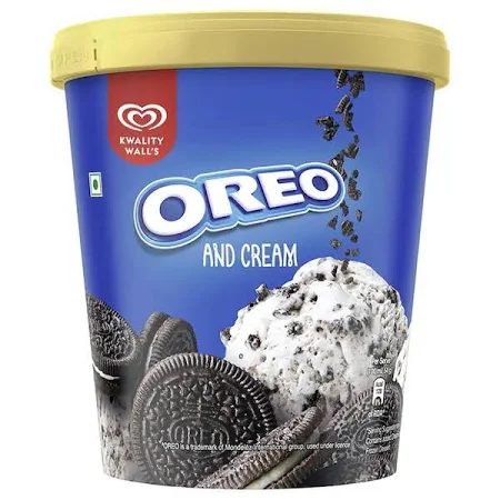 Kwality Walls Oreo & Cream Frozen Dessert 700 ml